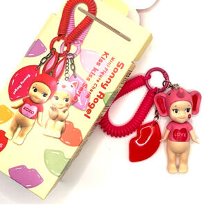 New Kewpie/Angel Mini Figure Keychain in Elephant Love Costume, Open Blind Box